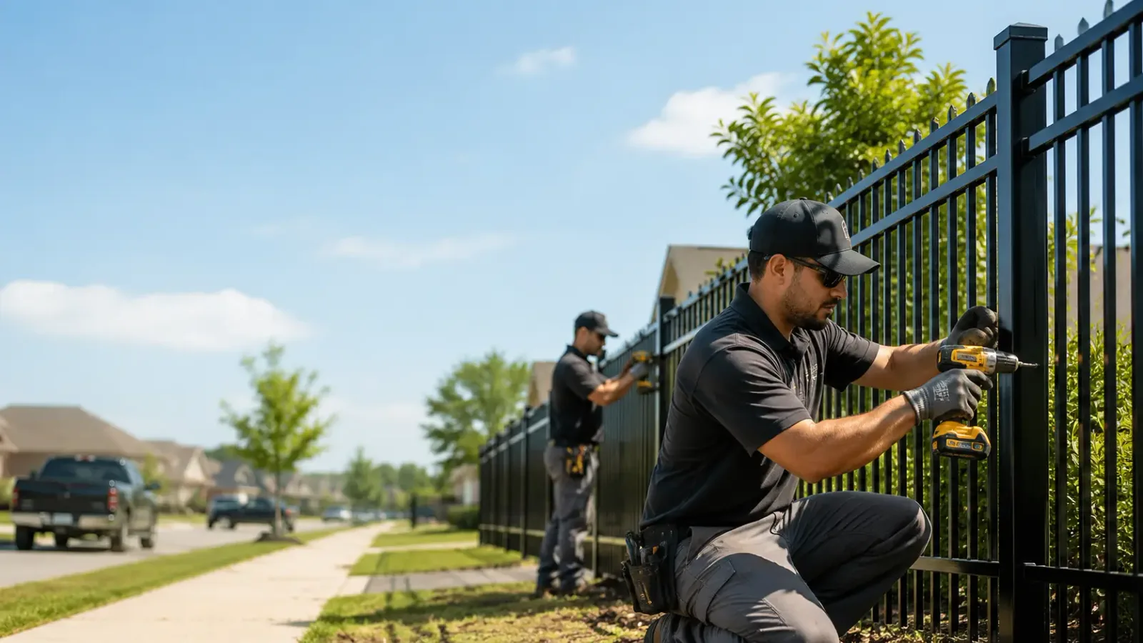 Metal Fence Installation in Crystal City, TX
